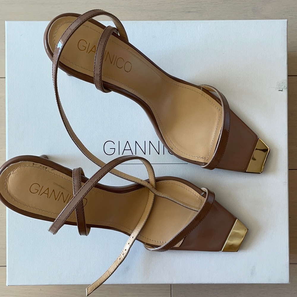 Giannico strappy sandals, 38.5